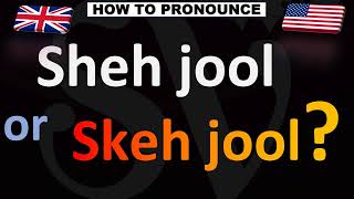 How to Pronounce Schedule CORRECTLY SH or SK [upl. by Agathe]