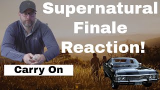 Supernatural Series Finale Deans Death Live Reaction [upl. by Nnylsia]