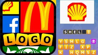 GUESS THE BRAND with logo  ANSWERS GAMEPLAY [upl. by Mather]