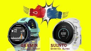 Suunto Spartan Ultra vs Garmin 735xt 🏃‍♀️ Битва [upl. by Calendre328]