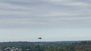 Helikopterlyft i Vårberg [upl. by Ocirrej]