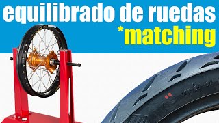 Equilibrado ruedas moto Matching [upl. by Kitty134]