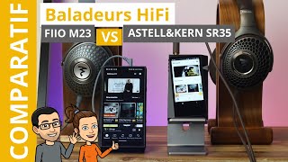 Comparatif FiiO M23 vs AstellampKern SR35  les meilleurs baladeurs audiophiles sous les 1 000 € [upl. by Malinda989]