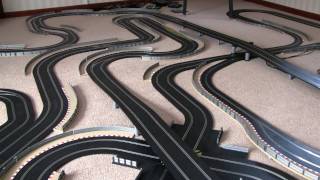 200ft of Scalextric Track [upl. by Ynnaej755]