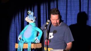 Terry Fator With Axtell Alien Puppet At Vent Haven ConVENTion [upl. by Yleek]