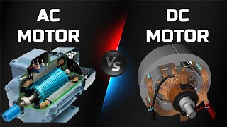 AC Motor Vs DC Motor  Key Difference between DC and AC Motors [upl. by Aible738]