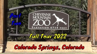 Cheyenne Mountain Zoo Full Tour  Colorado Springs Colorado  Part Two [upl. by Flem]