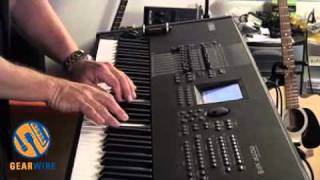 Yamaha Motif XF8 Workstation Keyboard Walkthrough Part One Of Three Video [upl. by Assiral774]