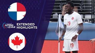 Panama vs Canada Extended Highlights  CONCACAF Nations League  CBS Sports Golazo [upl. by Kalie]