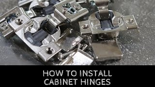 How To Install Corner Susan Door Hinges [upl. by Odessa]