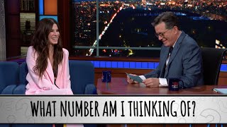 Sandra Bullock Takes The Colbert Questionert [upl. by Liryc]