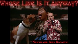 Newsflash Baby Bloopers Whose Line Is It Anyway  Classic [upl. by Tamer]