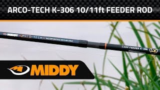 Middy ArcoTech K306 Carp Feeder Rod 1011ft [upl. by Errick751]