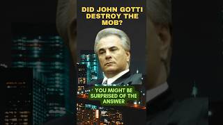 JOHN GOTTI  DID HE DESTROY THE MOB  HERE’S THE REALITY johngotti gambinofamily [upl. by Nostaw]