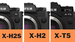 FUJIFILM XT5 vs XH2 vs XH2S  Which one is right for you [upl. by Ateuqahs]