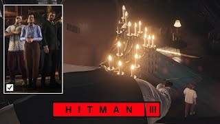 HITMAN 3 LA DISPUTE DE BASKERVILLE ESCALADE TUTO NIVEAU 1 A 3 ASSASSIN SILENCIEUX [upl. by Ginger]