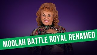 WWE Rename Fabulous Moolah Battle Royal WrestleMania Match [upl. by Lednam26]