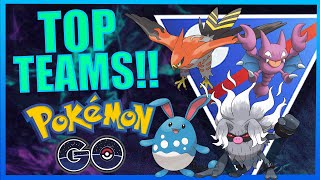 DOUBLE GBL SETS TOP GREAT LEAGUE TEAMS TO CLIMB ELO  POKÉMON GO BATTLE LEAGUE [upl. by Kila214]