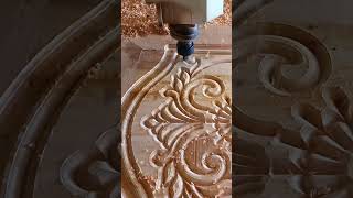 25D V Bit woodcarving art shorth cnc [upl. by Pena]