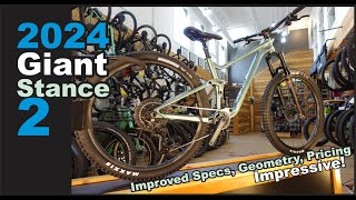 2024 Giant Stance 29 2  Best budget  value Full Suspension Mountain bike  All the Details [upl. by Beitris]