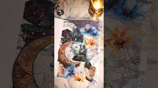 🌙Moon Goddess ✨ 月之女神 l scrapbooking l asmr l shorts [upl. by Bena389]