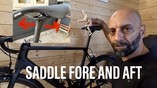 Saddle Fore and Aft for pedalling efficiency  My experience [upl. by Asek]