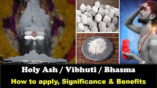 VibhutiHoly AshBhasmaHow is Vibhuti preparedMaking of VibhutiHow and where to apply Vibhuti [upl. by Homere]