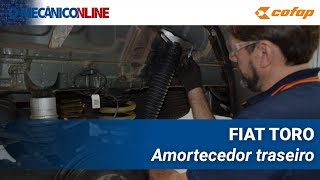 Substituição dos amortecedores traseiro da Fiat Toro 18 AT6 [upl. by Flan]