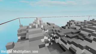 OPEN SOURCED Height Map in Roblox [upl. by Aynotak]