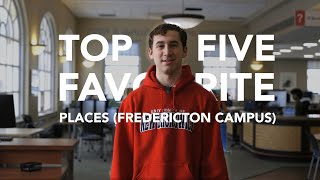 Top 5 spots on UNB Fredericton Campus  Renaissance College [upl. by Schaaff]