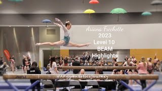 2023 Level 10  Beam Highlights  Ariana  TCT [upl. by Jaquith]