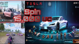 TESLA DRIFT SPIN  15000 uc [upl. by Murrell]