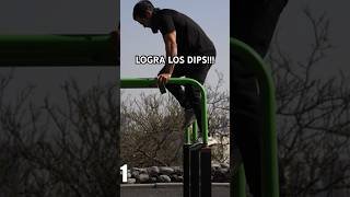 FONDOS EN PARALELAS  Apóyate con las Bandas Elásticas Calistenia amp Workout [upl. by Ahsim152]