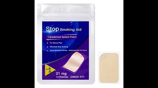 Telanshare Nicotine Patches to Quit Smoking 21MG 14 Patches by Amazon Platform [upl. by Ebby]