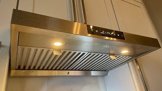 Any Range hood installation instructions [upl. by Anieral]