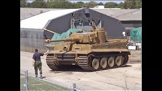 Tiger Tank 131 First Public Appearance After Renovation at Bovington 2004 [upl. by Naujik]