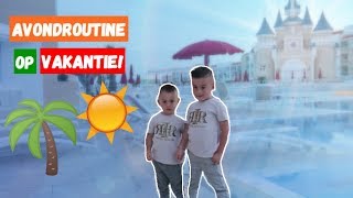 AVONDROUTINE OP VAKANTIE 2019  LAKAP JUNIOR [upl. by Hoebart]