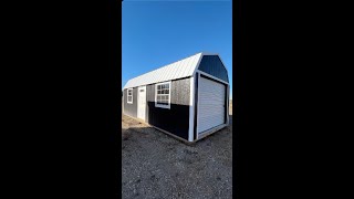 12x24ft Lofted Garage KGH Buildings Premier Portable Buildings Alberta [upl. by Yt832]