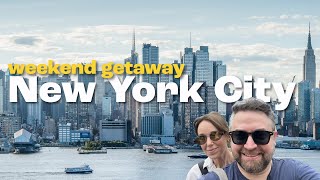 New York City Weekend Getaway  Shopping US Open Williamsburg and a Ferry ride [upl. by Phemia712]