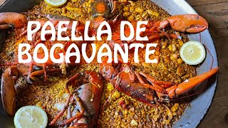 PAELLA DE BOGAVANTE  La mejor Paella Valenciana de Marisco [upl. by Annait]