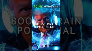 BOOST Your Brain Potential with Pure 40 Hz Binaural Beats for FOCUS [upl. by Ardien]