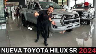 NUEVA TOYOTA HILUX SR 2024  Tan indestructible como siempre [upl. by Chil]