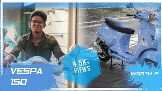 vespa vxl 150 walkthrough and review tamil Moto Gearshifter premium quality scooter 🛵 [upl. by Jamill881]