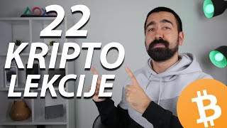 22 NAJBITNIJE KRIPTO LEKCIJE [upl. by Adnalro]