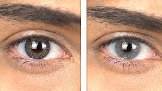 Freshlook Colorblends Gray vs Solotica Aquarella Alegria Gray [upl. by Lettig]