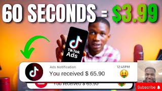 Make 399 Every Mins Watching TikTok Ads YouTube Ads  Make Money Online Step By Step  My Reaction [upl. by Townsend432]