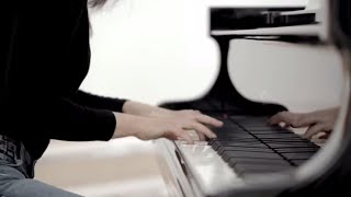 Dvorak  Slavonic Dance No 2 Danish Piano Duo [upl. by Aynwat]