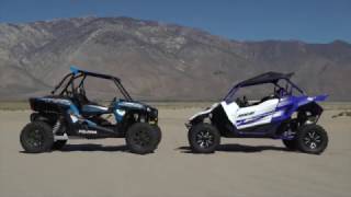 UTV Shootout Polaris RZR XP 1000 vs Yamaha YXZ1000R [upl. by Attennaej248]