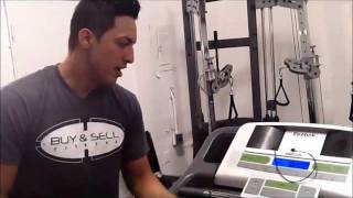 Treadmill Review REEBOK 8000ES  Used Commercial Treadmill [upl. by Hawker]