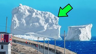 Strange Iceberg Floats Near Village Residents Turn Pale When They Spot THIS on Its Surface [upl. by Tally909]